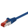 Cat6 S/FTP 0.25 m patch kábel kék